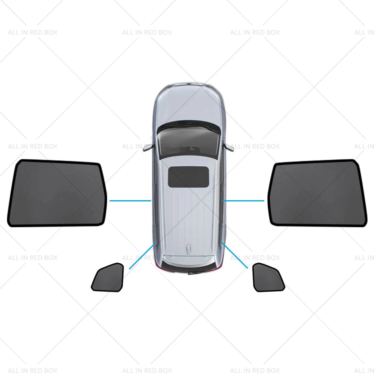 Magnetic Mesh Sun Blind Shades for Subaru Forester (2012-2018)