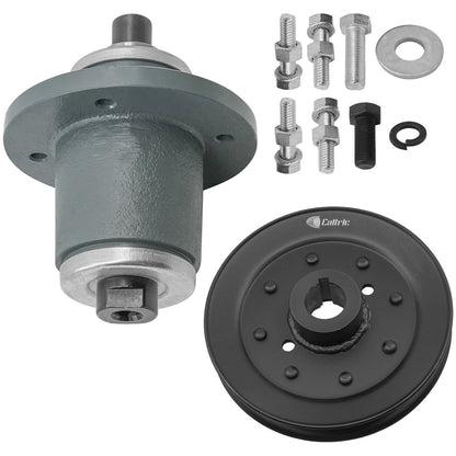 Caltric Deck Spindle and Pulley Replacement for Bad Boy Outlaw XP 61" (2012–2014)
