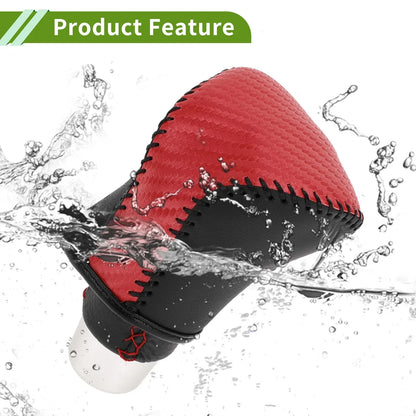 Car Gear Shift Knob Cover for Lexus L600 2022-2023 Red Carbon Fiber