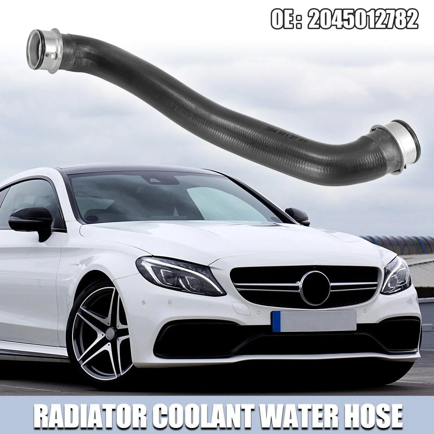 Upper Radiator Coolant Hose for Mercedes-Benz GLK350 E350 C300 (2008-2015)