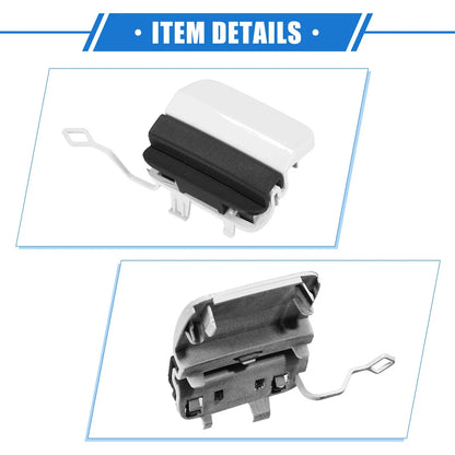 Rear Bumper Tow Hook Cap for Mercedes-Benz C300 Sport (2019-2021) White