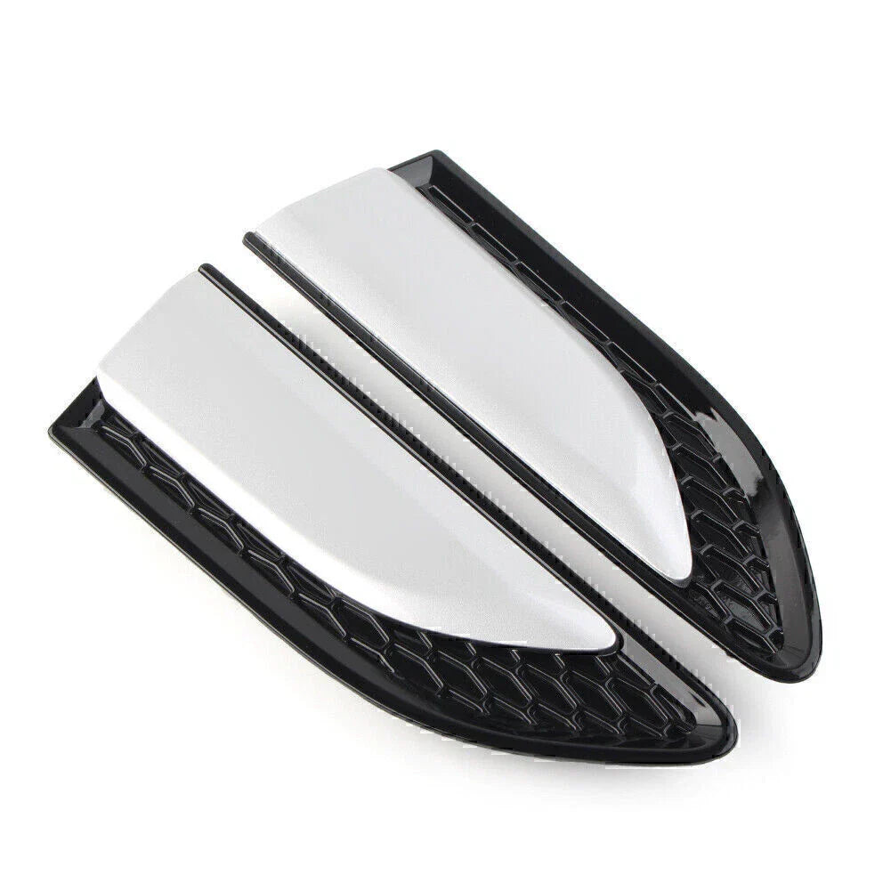 Silver Fender Vent Grille Louvers for Land Rover Discovery Sport (2015-2021)