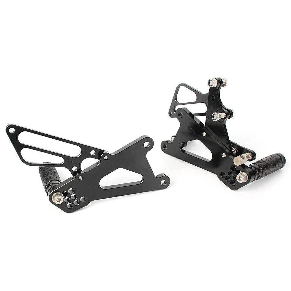 Rearset Footpegs for T595 509 955i 1050 Speed Triple (2006-2012) Black