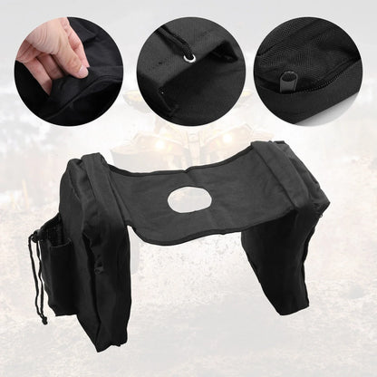 Motorcycle ATV Tank Saddle Storage Bag for Polaris Sportsman 450 570 850