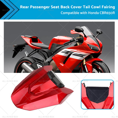 Rear Passenger Seat Back Cover for Honda CBR650R (2019-2020)