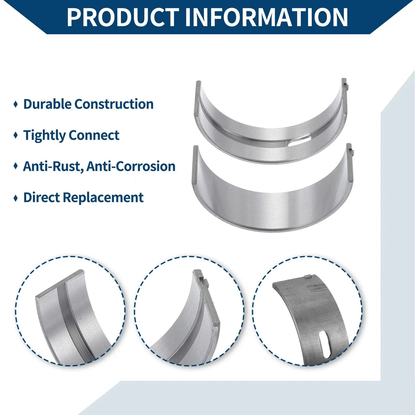 Main Bearing Set for Mercedes-Benz C180 (2011-2012)