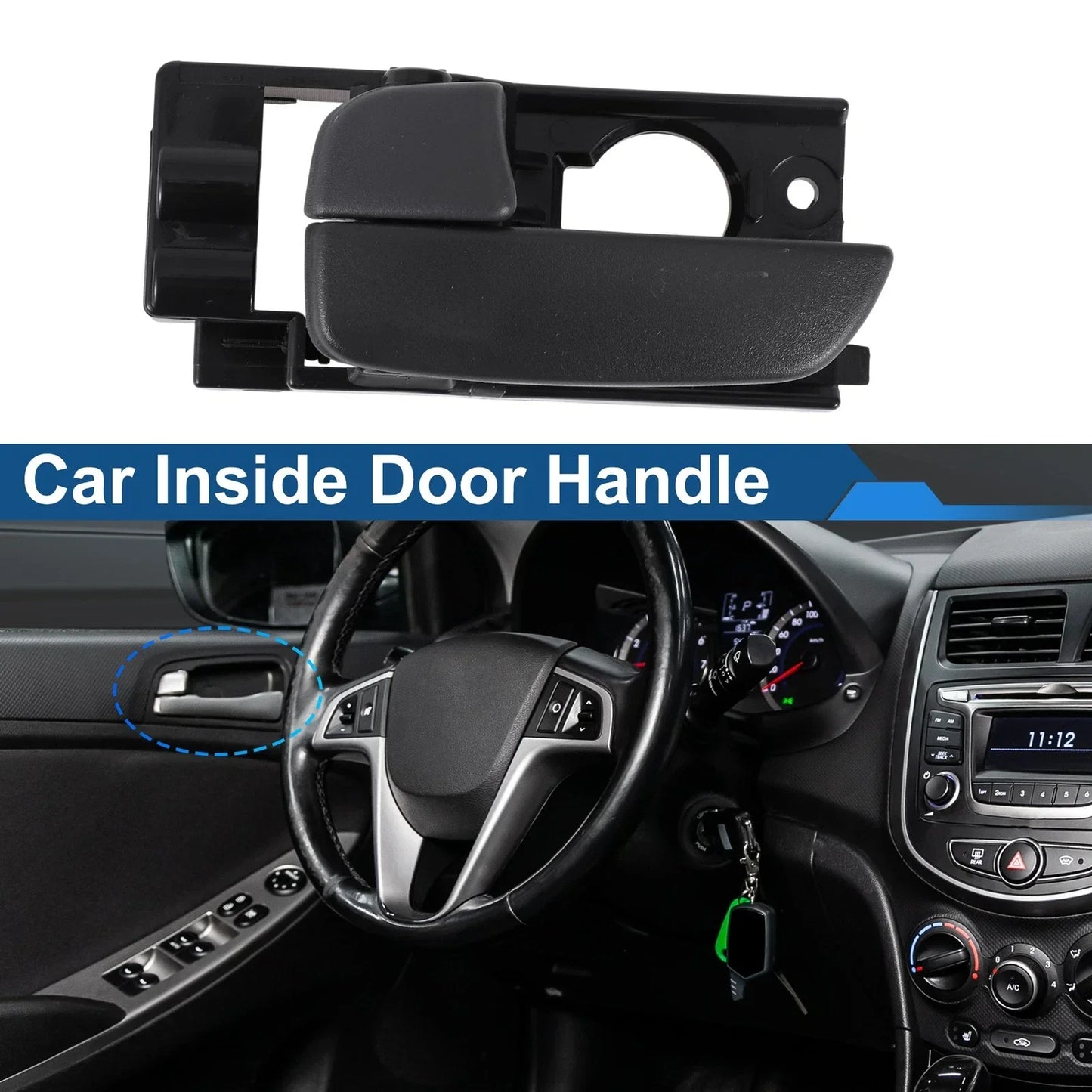 Interior Door Handle for Hyundai Accent Hatchback (2006-2011)