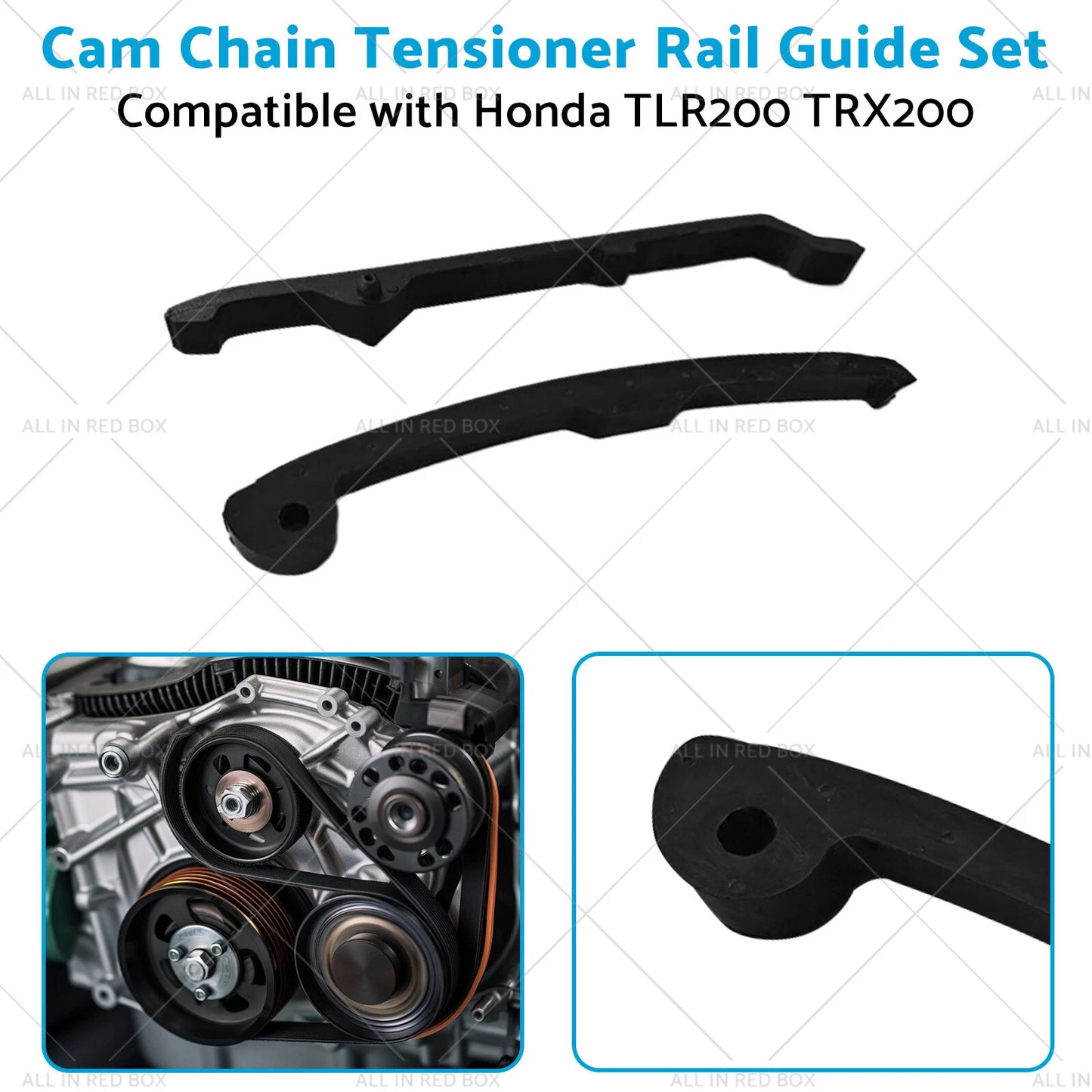 Cam Chain Tensioner Rail Guide Set for Honda XR200 TLR200 TRX200