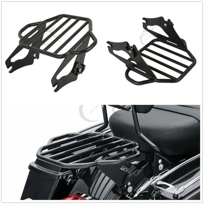Two-Up Luggage Rack & Docking Kit for Harley Touring FLHT (2014-2024)