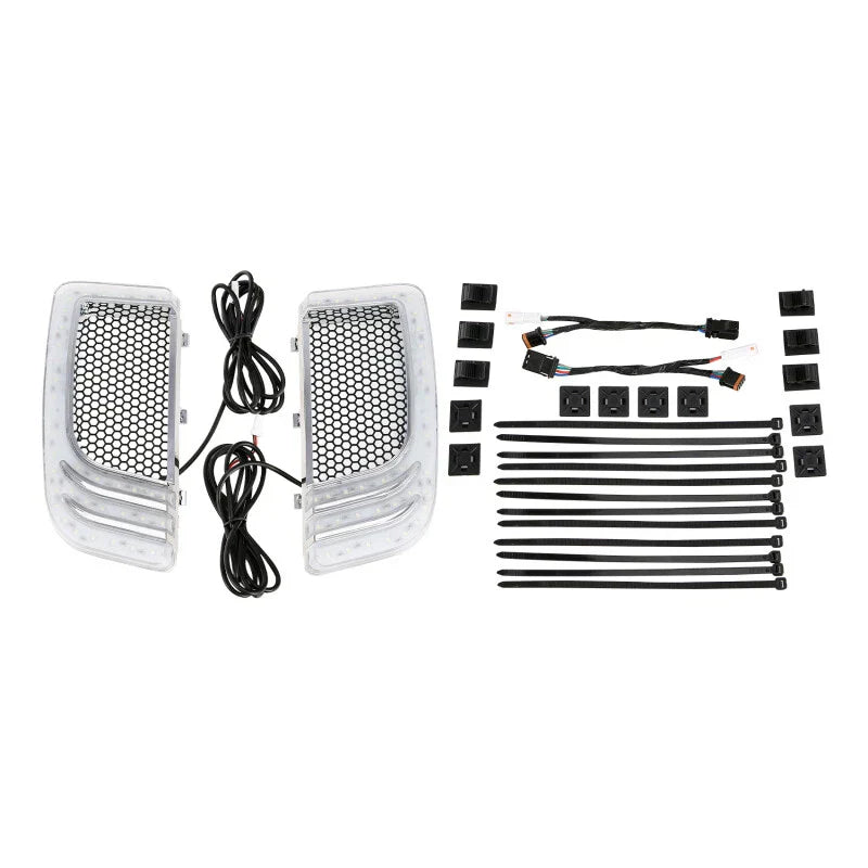 LED Turn Signals & Lower Grilles for Harley Street Road Glide (2014-2023)