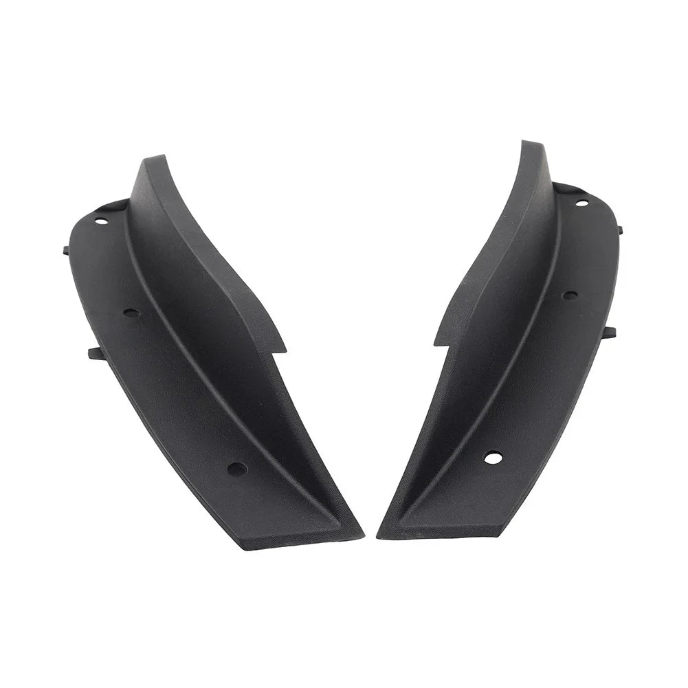 Front Bumper Lower Air Deflector for Jaguar XF (2020-2023) Black