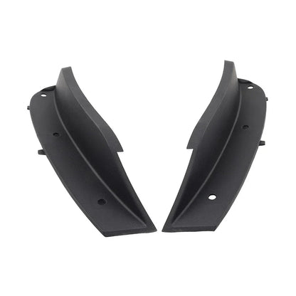 Front Bumper Lower Air Deflector for Jaguar XF (2020-2023) Black