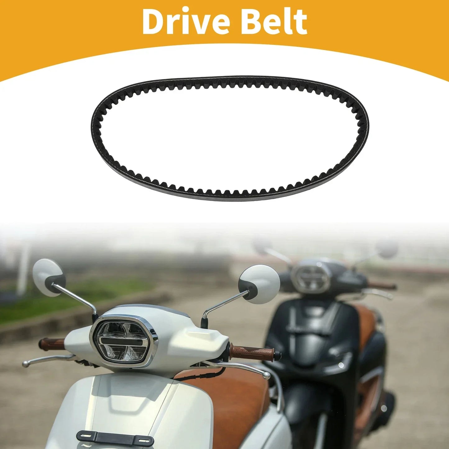 Drive Belt V-Belt for Honda NH90 YUPY Motorcycle (1991-1994)