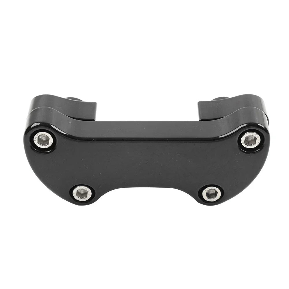 2" Handlebar Riser & Top Clamp for Harley Dyna Softail Sportster