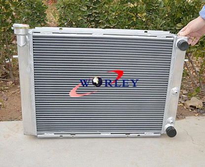 Aluminum Radiator & Fans for Holden Commodore Calais VL RB30 3.0L (1986-1990)