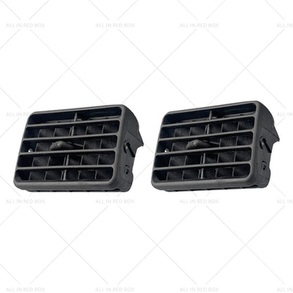 Black Front Center Air Vents for Toyota Hilux (1997-2004)