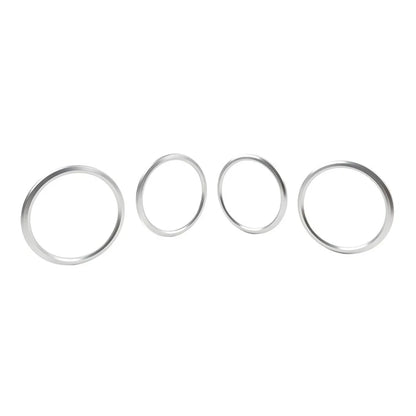 Silver Air Vent Outlet Ring Cover Trim for Chevrolet Camaro (2017-2022)