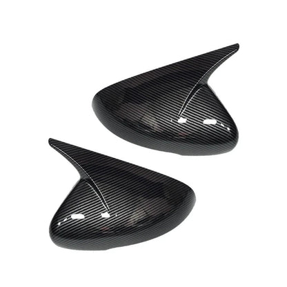 Carbon Fiber Style Side Mirror Cover for Kia Stinger (2018-2023)