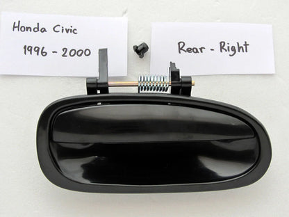 Outside Door Handle Set for 1996-2000 Honda Civic 4-Door