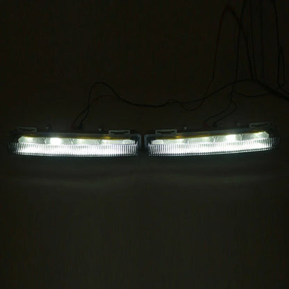 1 Pair Daytime Running Light Fog Lamp for Benz GLK250, GLK350 (2010-2015)