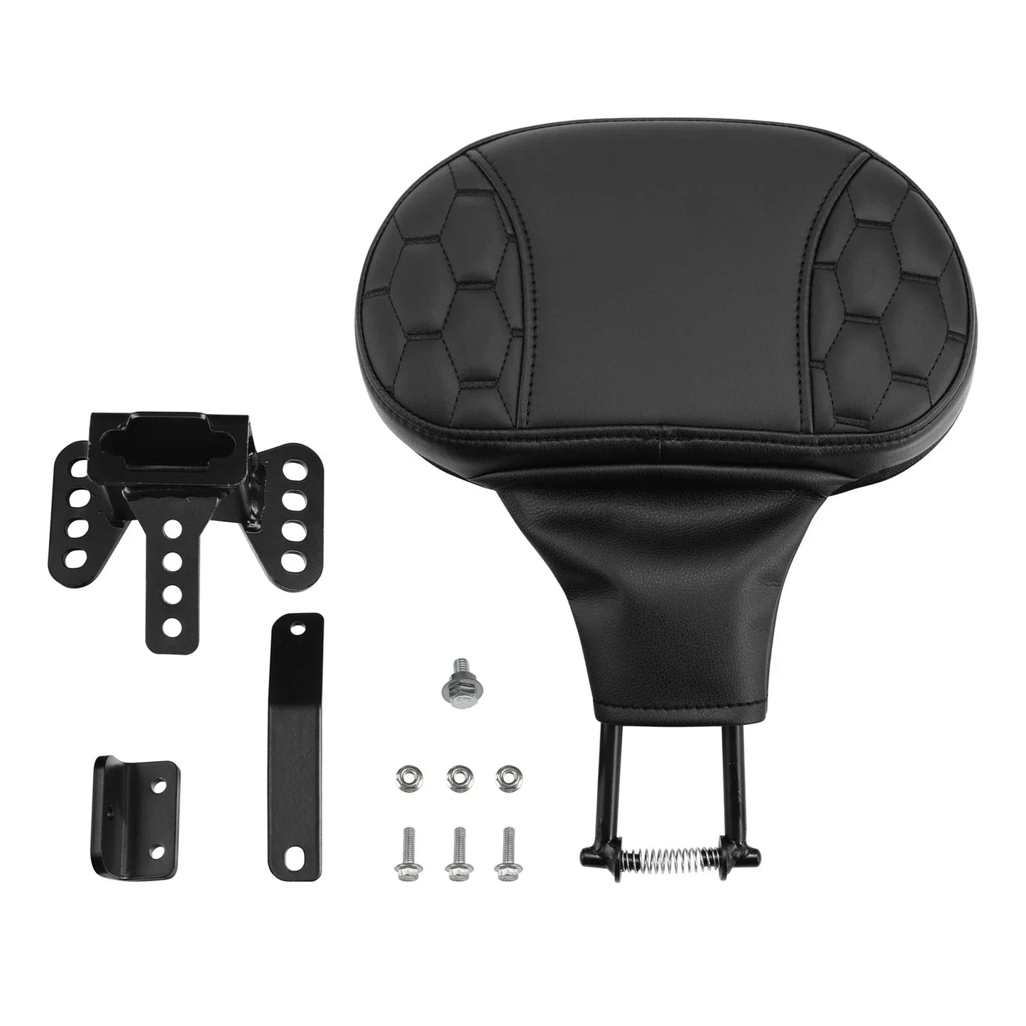 Driver Rider Backrest Pad for Harley Touring Road King Street Glide FLHT