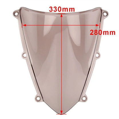 Silver Windshield for Honda CBR 600 RR F5 (2007-2012) Windproof Motor