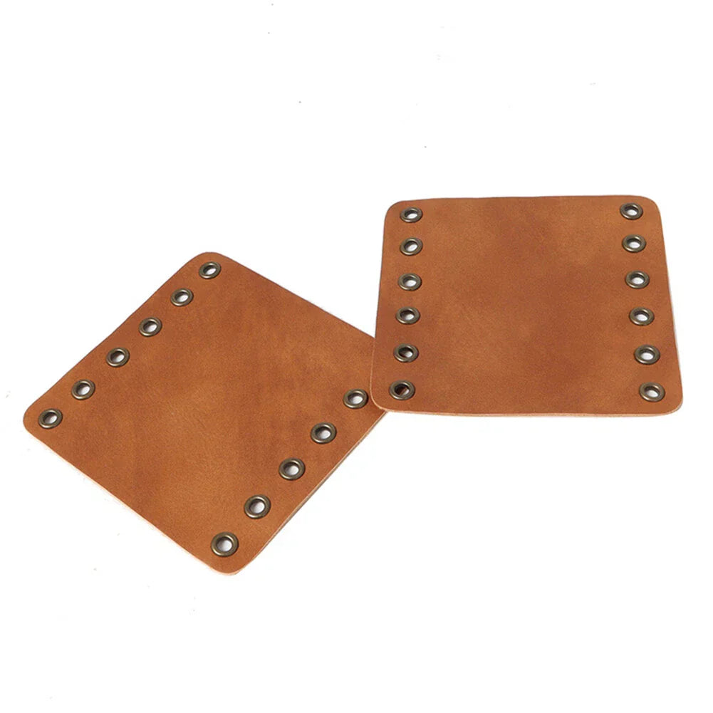 22mm Leather Hand Grips Covers for Harley Cafe Racer