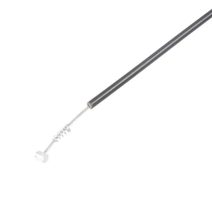 Black Steel Throttle Cables for Harley Sportster XL1200 XL883 (2004-2023)