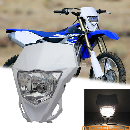 Enduro Motorcycle Headlight Bulb for YAMAHA WR YZ WRF 250 450 XT (2001-2023)
