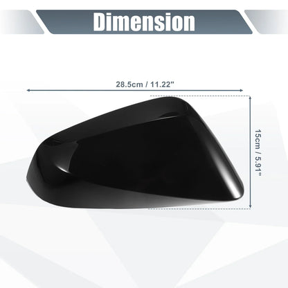 Gloss Black Rearview Mirror Cover Caps for Lexus RX (2023)