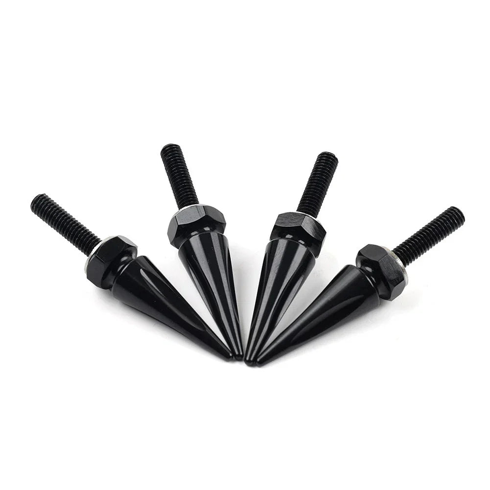 Spike Bolts for Harley Road Glide Windshield 2015-2023 Aluminum Black