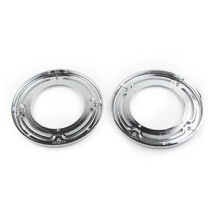 Chrome Rear Speaker Accent Cover Trim for Harley Road Street Tri Glide (2009-2023)