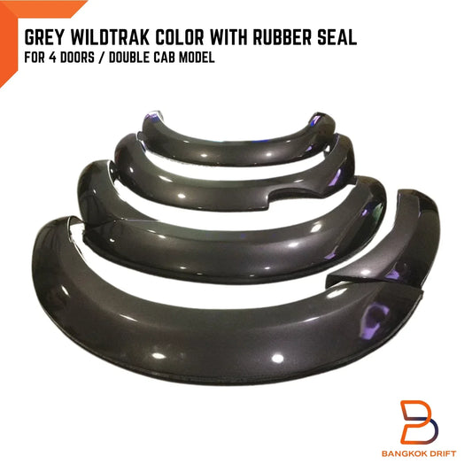 Fender Flares for Ford Ranger PX2 Ute 2015-2018 with Rubber Seal