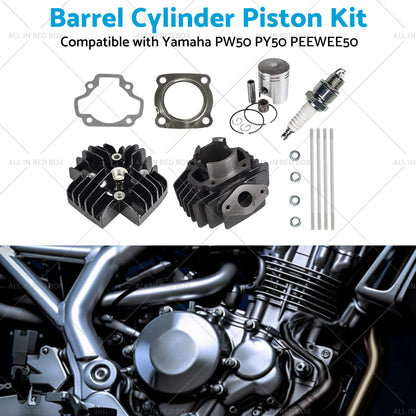 Yamaha PW50 PEEWEE50 Bore Barrel Cylinder Piston Kit