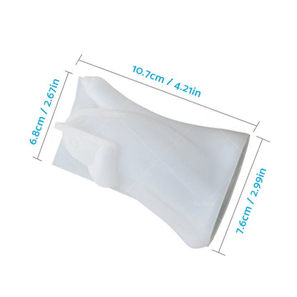 Ghost Mold Silicone Lighted Base for Halloween DIY Resin Epoxy Casting