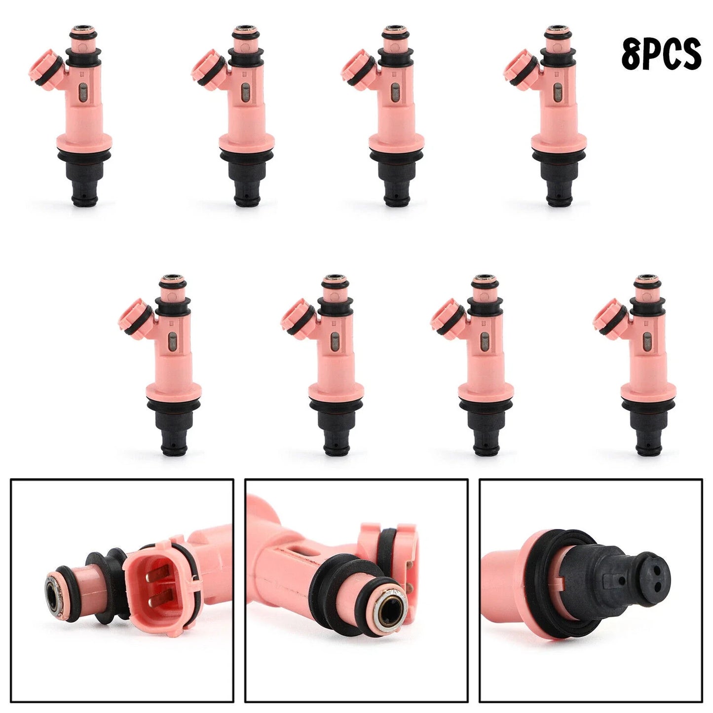8 Pcs Fuel Injectors for Lexus GS400 GS430 LS430 SC400 SC430 (1998-2006)