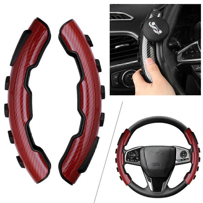 Carbon Fiber Steering Wheel Booster Cover for Honda Civic, Accord, CR-V
