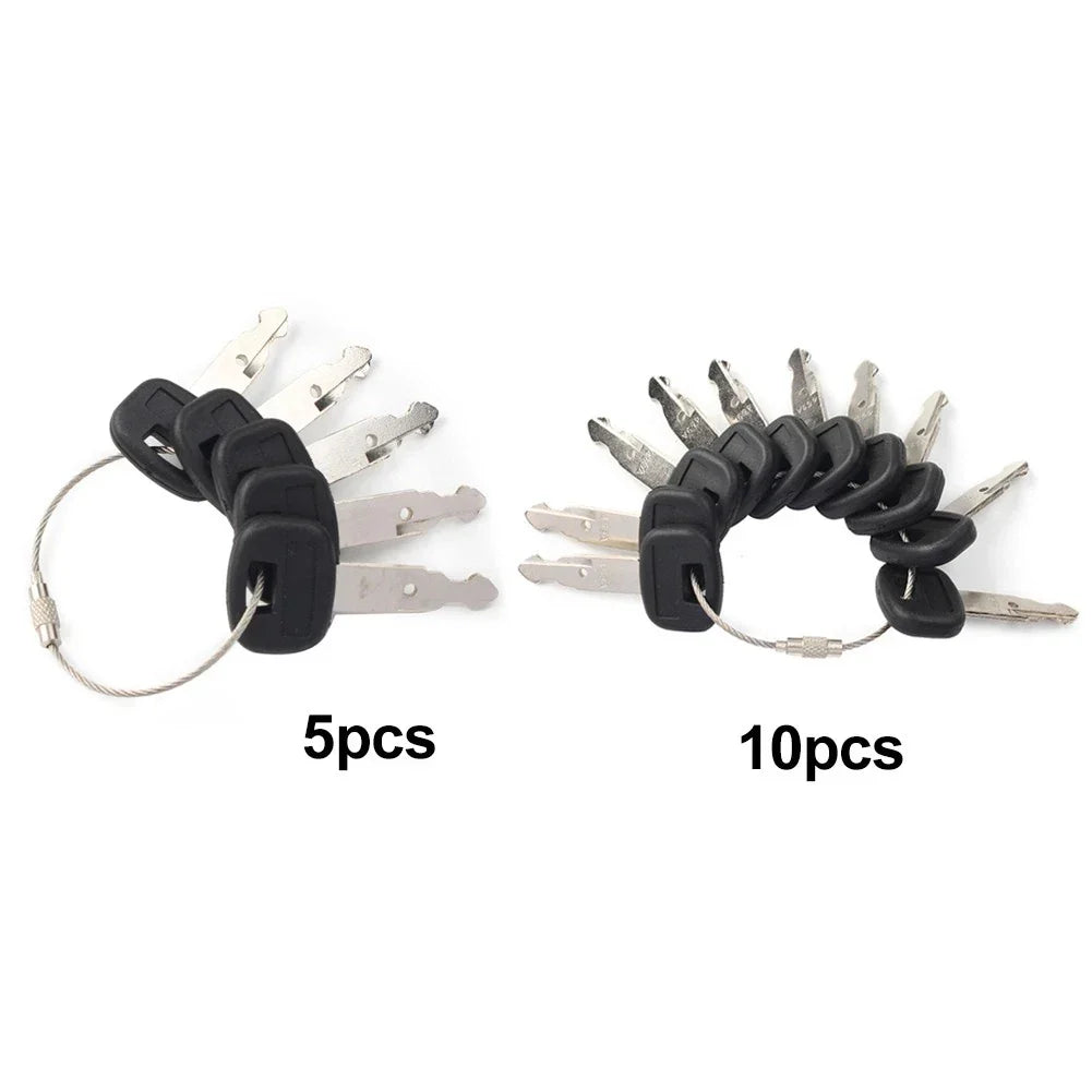 10 x Ignition Keys for Kubota Mini Excavator (No Year Specified)