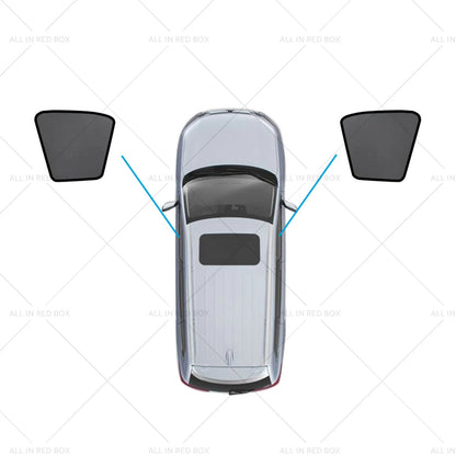 Magnetic Mesh Sun Blind Shades for Toyota Hilux SR5 (2015-2025)