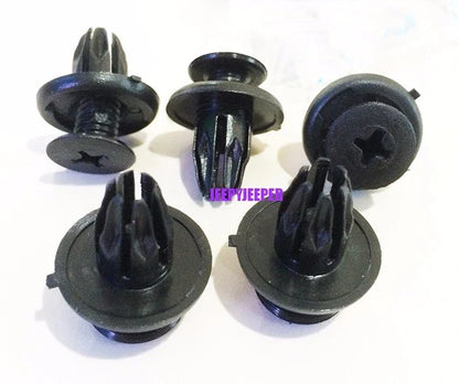 10 x Honda Civic 10mm Hole Front Rear Bumper Push Rivet Lock Clip