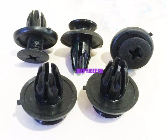 10 x Honda Civic 10mm Hole Front Rear Bumper Push Rivet Lock Clip
