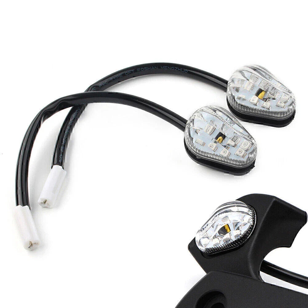 LED Clear Turn Signal Lights for YAMAHA FZ10 FZ03 FZ25 FJ-09 XSR 700 900