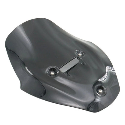 Black Front Fairing Windshield Screen for Ducati Diavel (2023-2025)