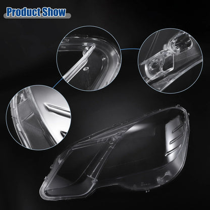 Car Headlight Clear Lens Cover for Mercedes Benz E Class (2010-2016)
