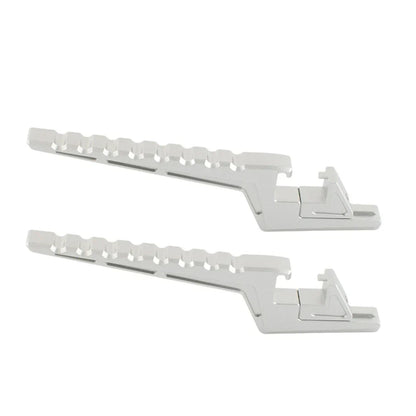 Silver Passenger Footpeg Extensions for Surron Light Bee X/S X/L1E (2020-2023)