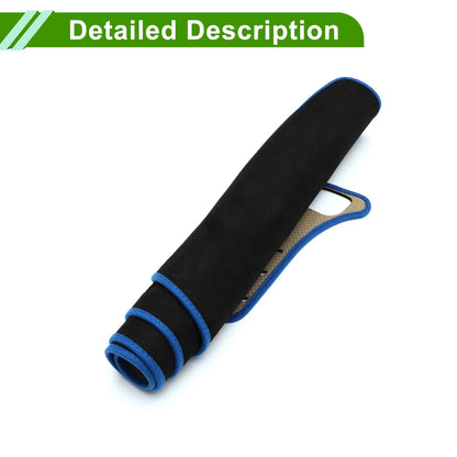 Dashboard Cover Mat for Lexus UX250H 2019-2020 Sun Protector Pad Black Blue