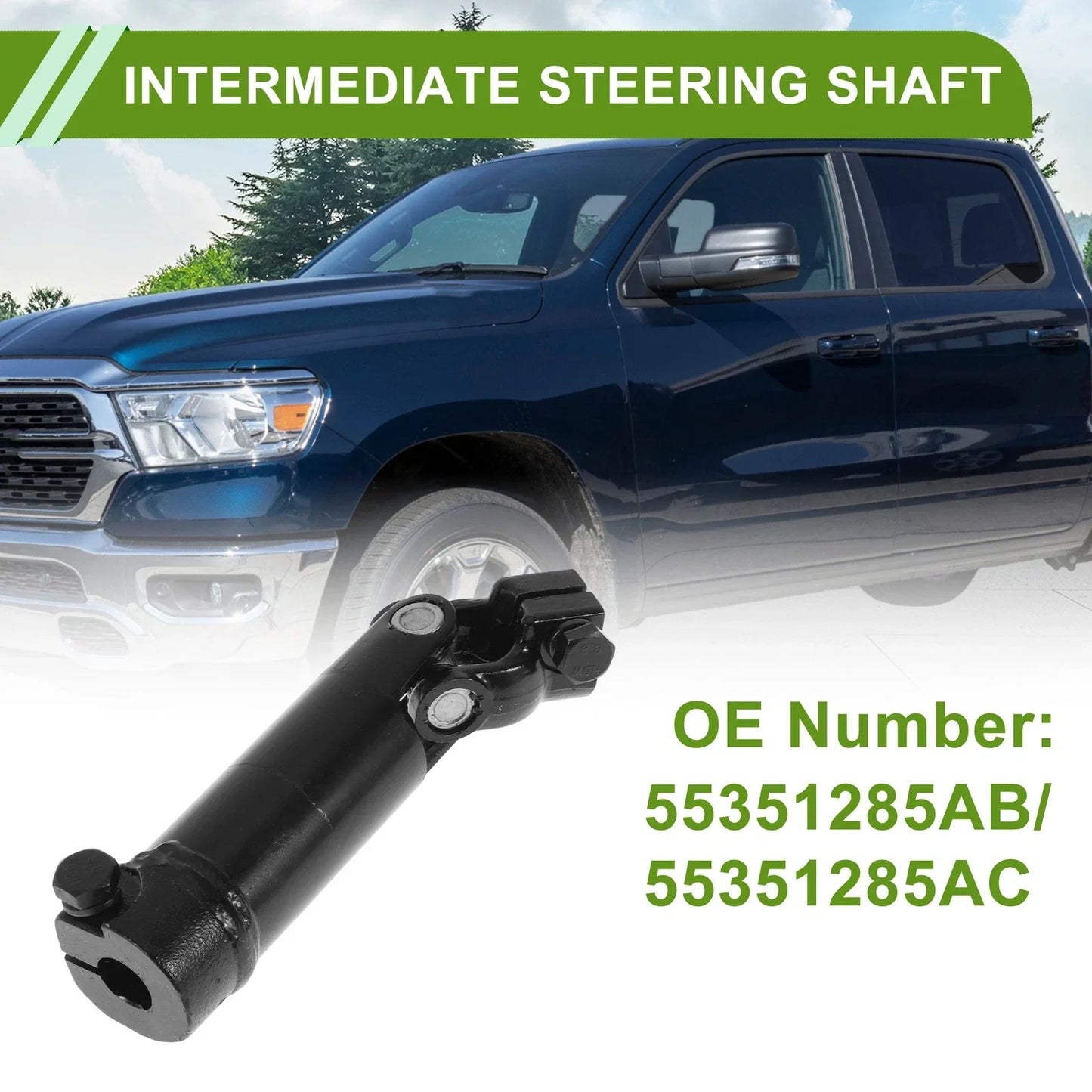 Steering Column Shaft for Dodge Ram 1500 (2006-2013) Metal