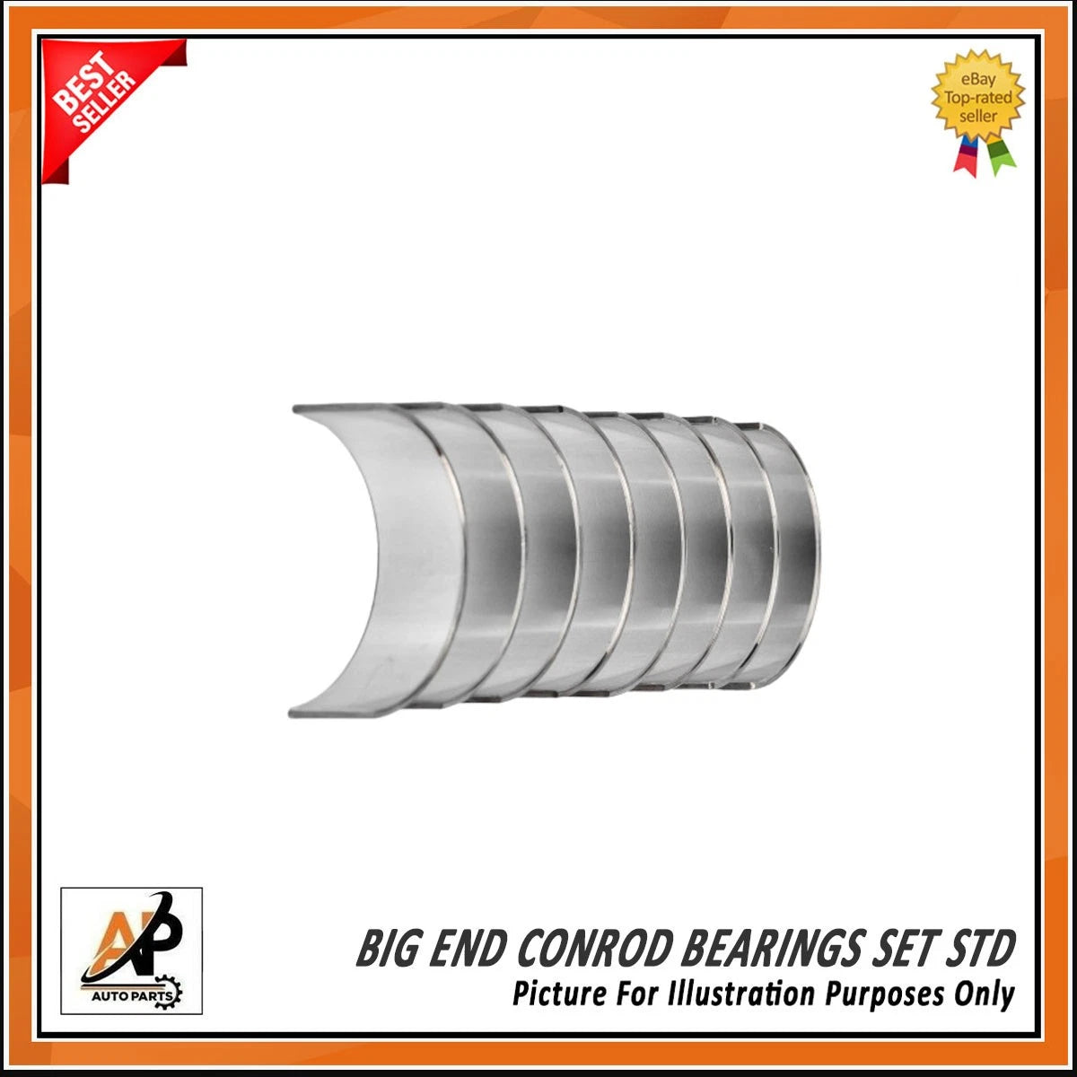 Big End Conrod Bearings Set STD for Mazda CX-5 SHY1 2.2D (2012–2017)