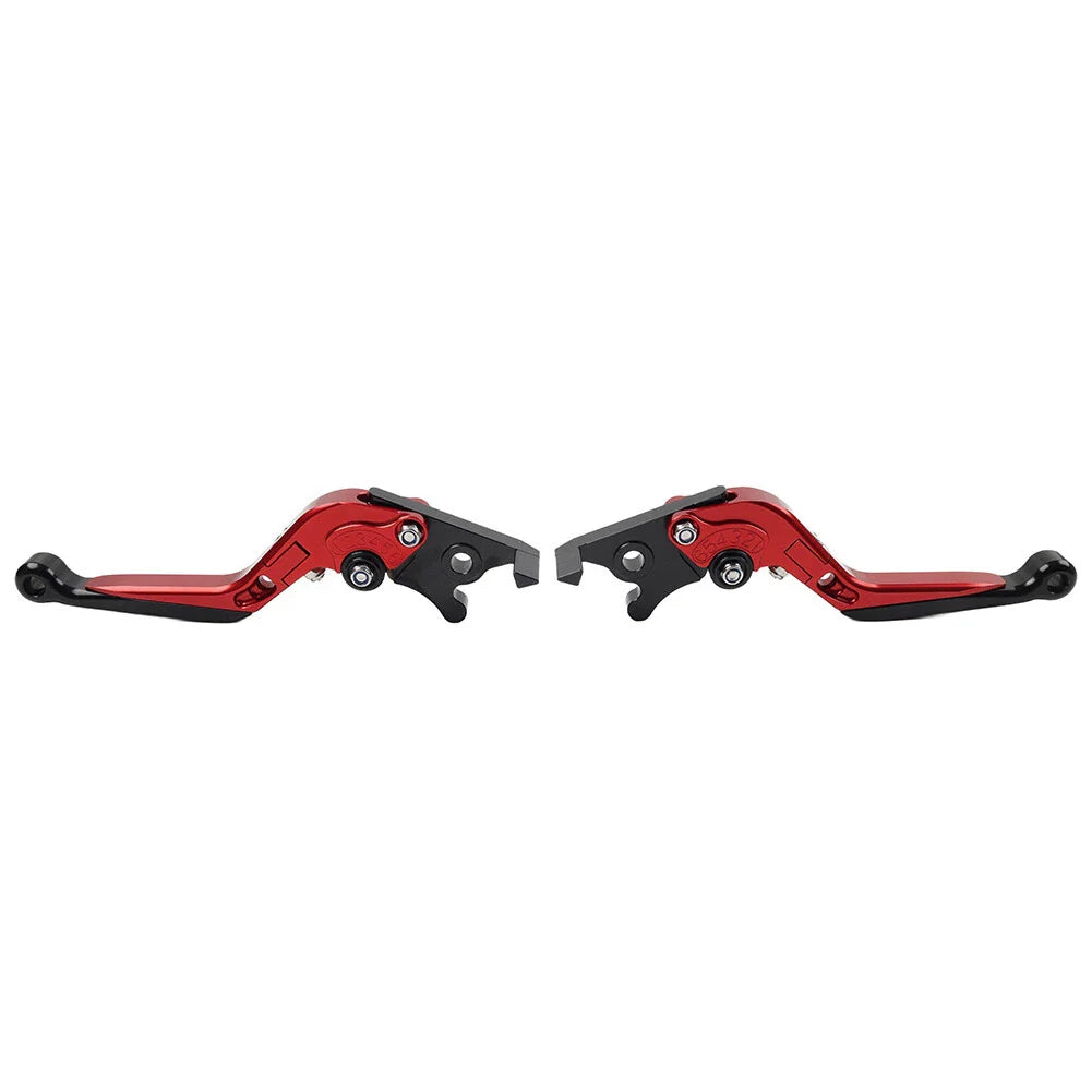 CNC Red Extendable Brake Clutch Levers for Kawasaki Z1000 ZX9R ZX6R (2003-2023)