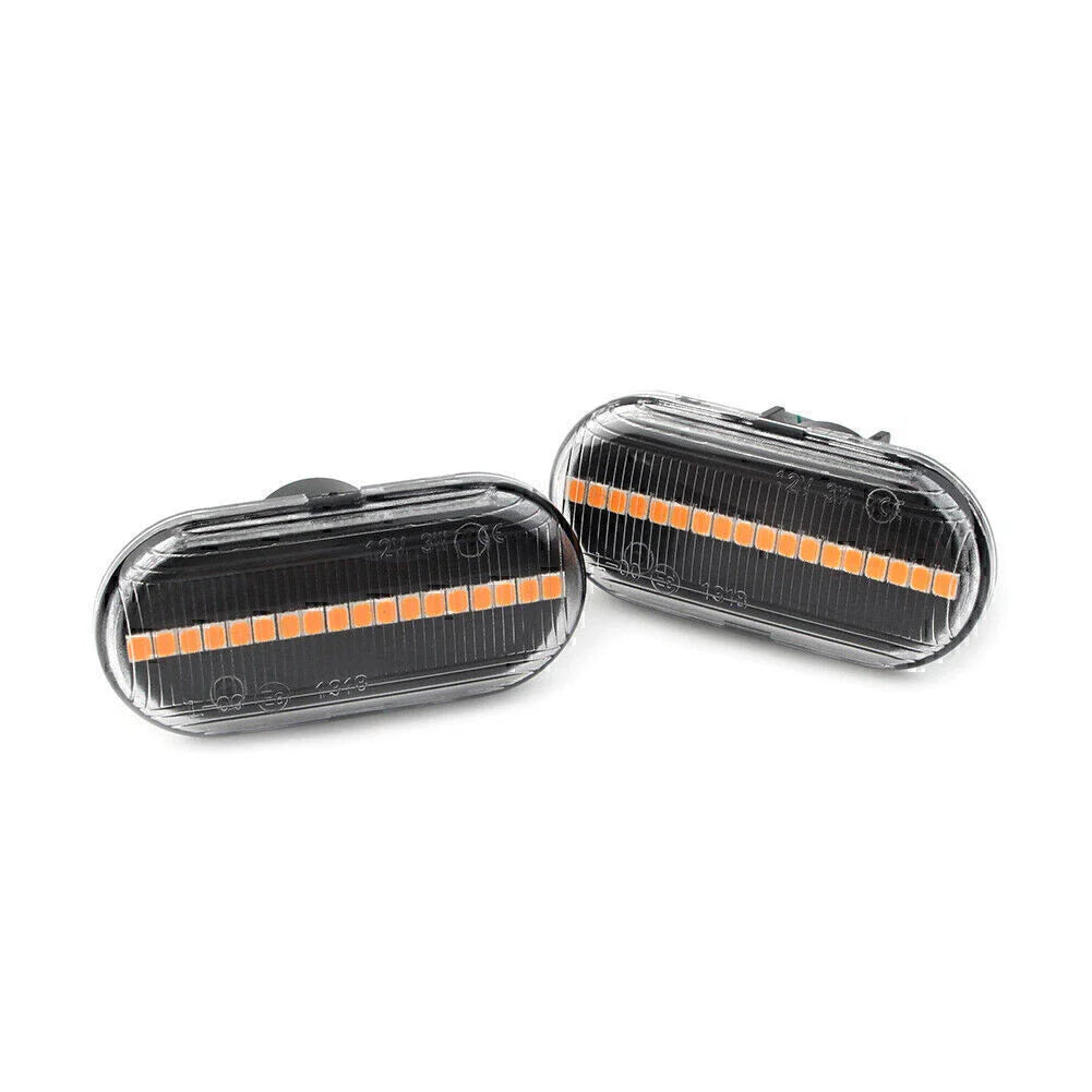 Dynamic Clear LED Side Marker Light for Smart Fortwo W453 (2015-2023)